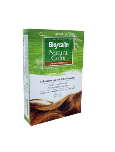 Bioscalin natural color castano caramello - 70 g