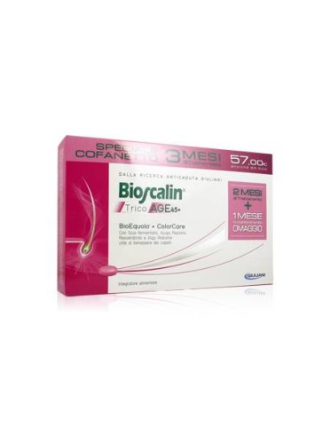 Bioscalin tricoage 50+ - integratore anticaduta capelli - 90 compresse