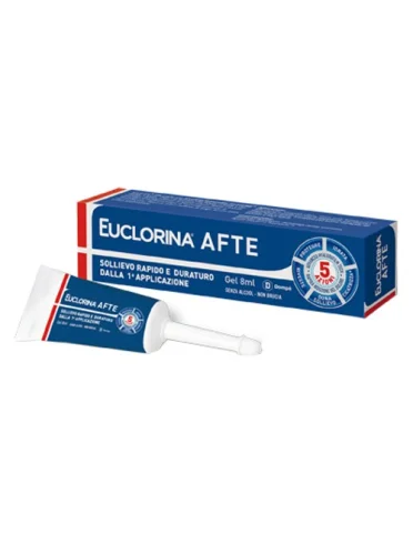 Euclorina afte gel 8 ml Euclorina afte gel 8 ml