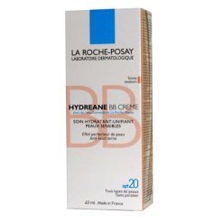 La Roche-Posay Hydreane BB - Crema Idratante Uniformante Colore Rosé - 40 ml