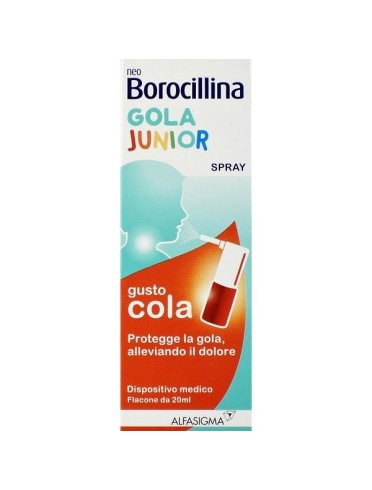 Neoborocillina gola junior spray 20 ml