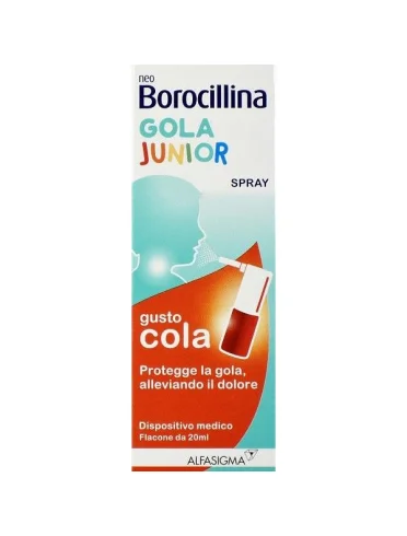 Neoborocillina gola junior spray 20 ml
