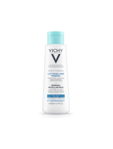 Vichy purete thermale - latte micellare struccante per pelle sensibile - 200 ml