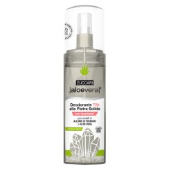 Zuccari Aloevera2 Deodorante alla Pietra Solida - Deodorante Iper-Sudorazione 72H Spray - 100 ml