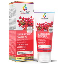 Colours Of Life Skin Supplement Antiprurito Complex - Crema Corpo per Calmare il Prurito - 100 ml