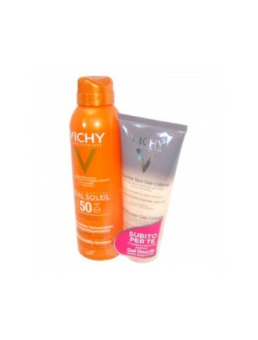 Vichy capital soleil spray trasparente spf50+ promo 2016 cofanetto