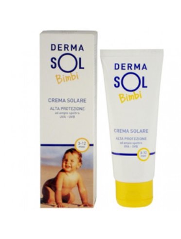 Dermasol bambini 3/12 mesi crema solare 75 ml