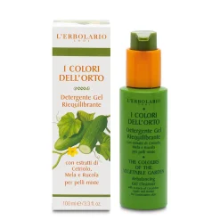 L'ERBOLARIO I COLORI DELL'ORTO VERDE DETERGENTE GEL RIEQUILIBRANTE 100 ML