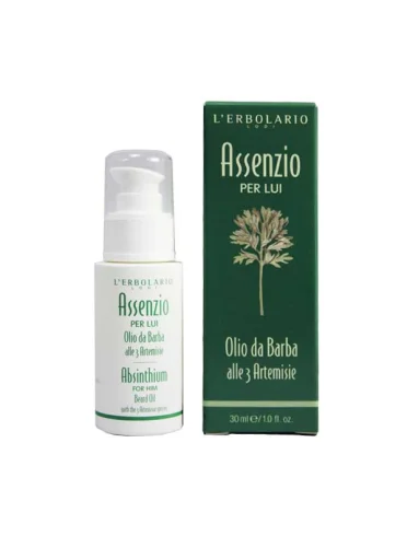 Assenzio olio da barba 30 ml Assenzio olio da barba 30 ml