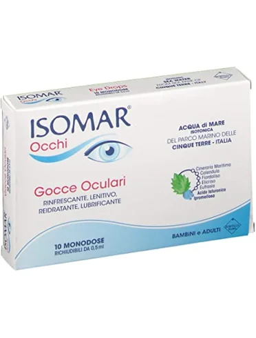 Isomar occhi monodose 10 flaconcini 1+1 Isomar occhi monodose 10 flaconcini 1+1
