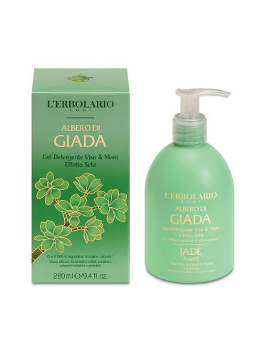 L'erbolario albero di giada gel detergente viso & mani 280 ml