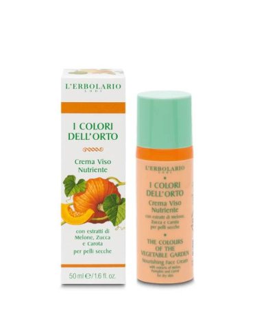 L'erbolario i colori dell'orto arancione crema viso nutriente 50 ml