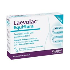Laevolac Equiflora - Integratore di Fermenti Lattici - 12 Bustine