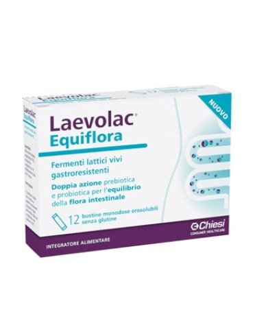 Laevolac equiflora - integratore di fermenti lattici - 12 bustine