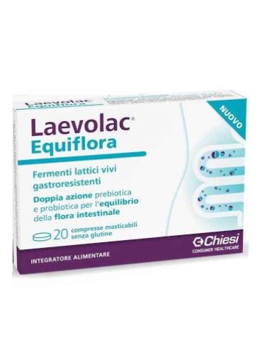 Laevolac equiflora - integratore di fermenti lattici - 20 compresse