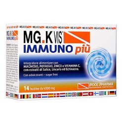 MG.K Vis Immuno Più Integratore Difese Immunitarie 14 Buste