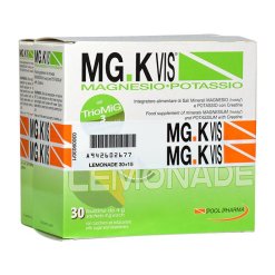 MG.K Vis Lemonade - Integratore di Magnesio e Potassio - 30 Bustine