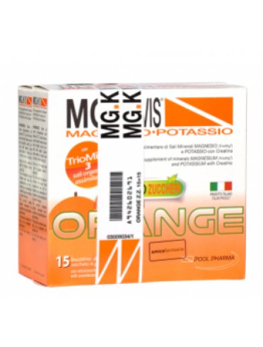 Mgk vis orange zero zuccheri 15 bustine + 15 bustine