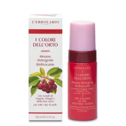 L'ERBOLARIO I COLORI DELL'ORTO ROSSO MOUSSE DETERGENTE RINFRESCANTE 100ML
