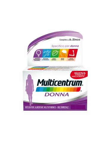 Multicentrum donna - integratore multivitaminico - 60 compresse Multicentrum donna - integratore multivitaminico - 60 compresse