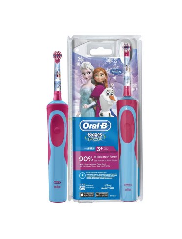 Oral-b power - spazzolino elettrico per bambini - edizione frozen