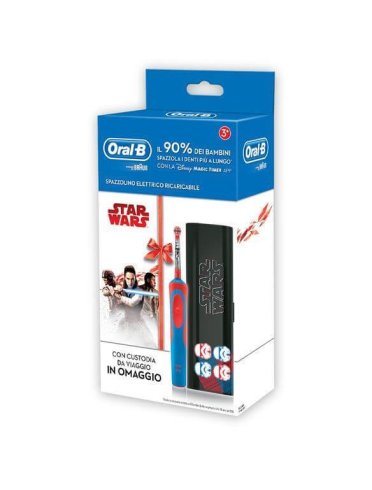 Oral-b power - spazzolino elettrico per bambini - edizione star wars