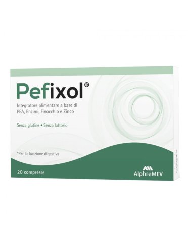 Pefixol - integratore per la funzionalità gastrointestinale - 20 compresse rivestite