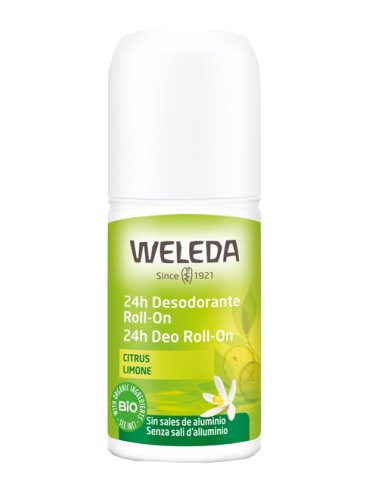 Weleda - deodorante roll-on 24 ore limone - 50 ml