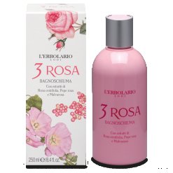 L'Erbolario 3 Rosa Bagnoschiuma Profumato 250 ml