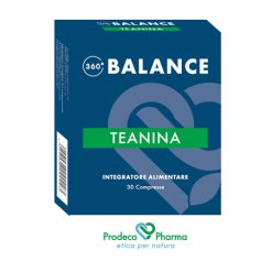 360 Balance Teanina Integratore Benessere Mentale 30 Compresse