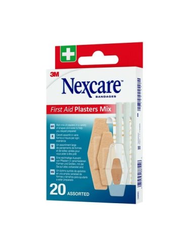 3m nexcare kit first aid cerotti assortiti 20 pezzi