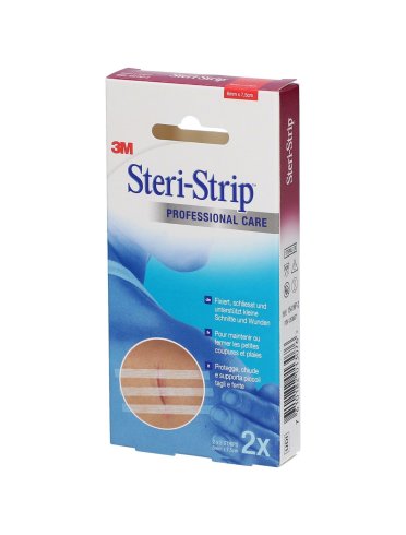 3m steri-strip cerotto per sutura striscia 6x75 mm - 6 pezzi 