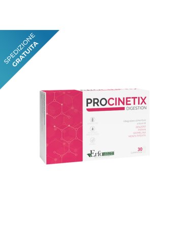 Erfo - procinetix digestion 30 compresse - integratore per la funzione digestiva
