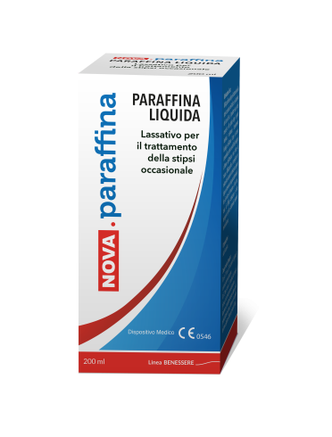 Nova paraffina - trattamento della stipsi occasionale - 200 ml
