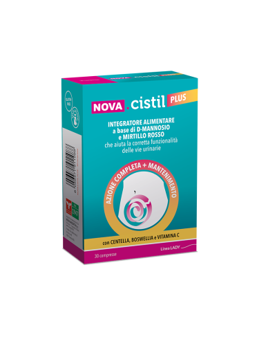 Nova cistil plus - integratore per il benessere delle vie urinarie - 30 compresse