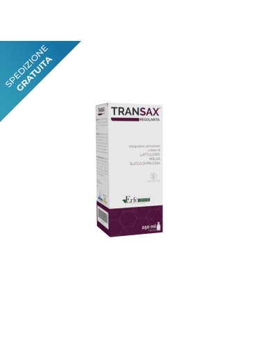 Erfo - transax regolarità 250 ml - integratore per favorire il transito intestinale