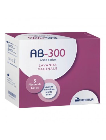 Ab-300 - lavanda vaginale - 5 flaconi x 140 ml