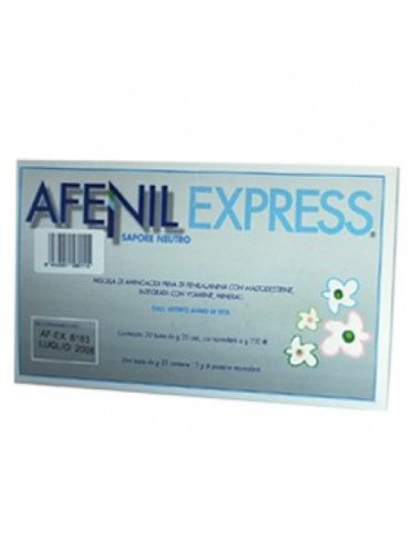 Afenil express neutro 30 buste 25 g