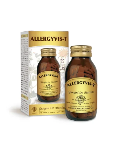 Allergyvis-t - integratore per la difesa delle vie respiratorie - 180 pastiglie Allergyvis-t - integratore per la difesa delle vie respiratorie - 180 pastiglie