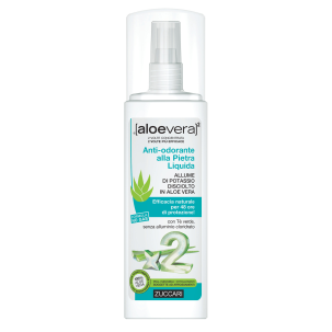Zuccari Aloevera2 Anti-Odorante alla Pietra Liquida - Deodorante Spray 48H - 100 ml