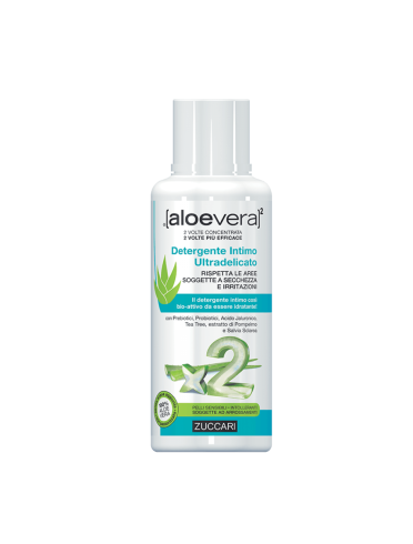 Zuccari aloevera2 - detergente intimo ultradelicato - 250 ml