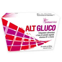 Alt Gluco - Integratore per il Controllo del Colesterolo - 30 Ovalette