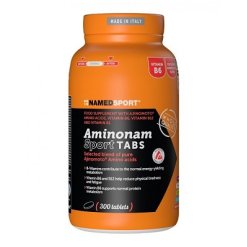 Named Sport AminoNam Sport Tabs - Integratore di Aminoacidi e Vitamine - 300 Compresse