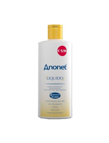 Anonet liquido - detergente per igiene intima - 200 ml