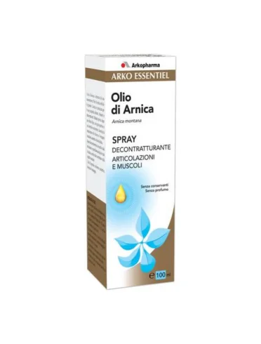 Arko essentiel spray olio arnica 100 ml Arko essentiel spray olio arnica 100 ml