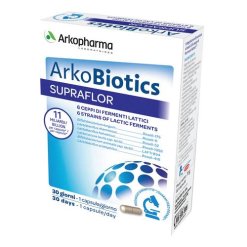 Arkobiotics Supraflor - Integratore di Fermenti Lattici - 30 Capsule