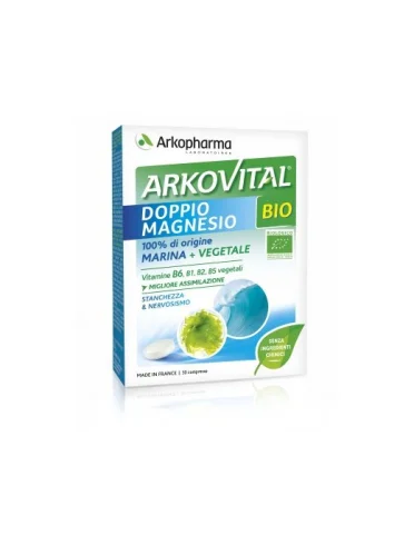 Arkovital doppio magnesio bio 30 compresse Arkovital doppio magnesio bio 30 compresse