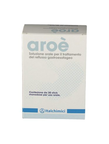 Aroè - trattamento del reflusso gastroesofageo - 20 stick x 10 ml