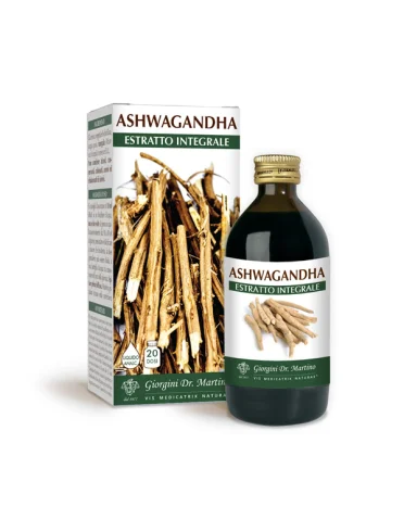 Ashwagandha estratto integrale - integratore tonico - 200 ml Ashwagandha estratto integrale - integratore tonico - 200 ml