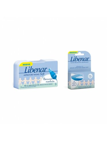 Libenar - aspiratore nasale soft + 20 filtri monouso